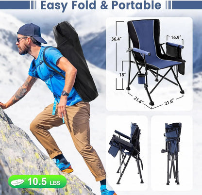 Survival Now™ Outdoor Folding Heated Chair