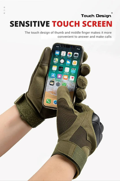 Survival Now™ Motorcycle Camping Cycling Hiking Rock Climbing Tactical Gloves