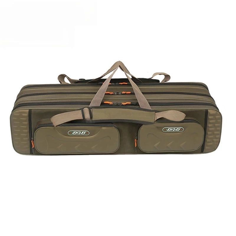 Non-Foldable Large Fishing Rod Bag, 2-4 Layers, 80-130cm