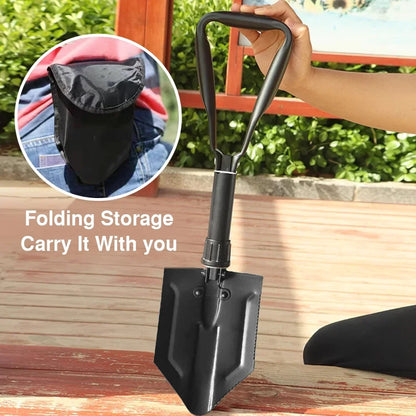 Survival Now™ Foldable Camping Shovel