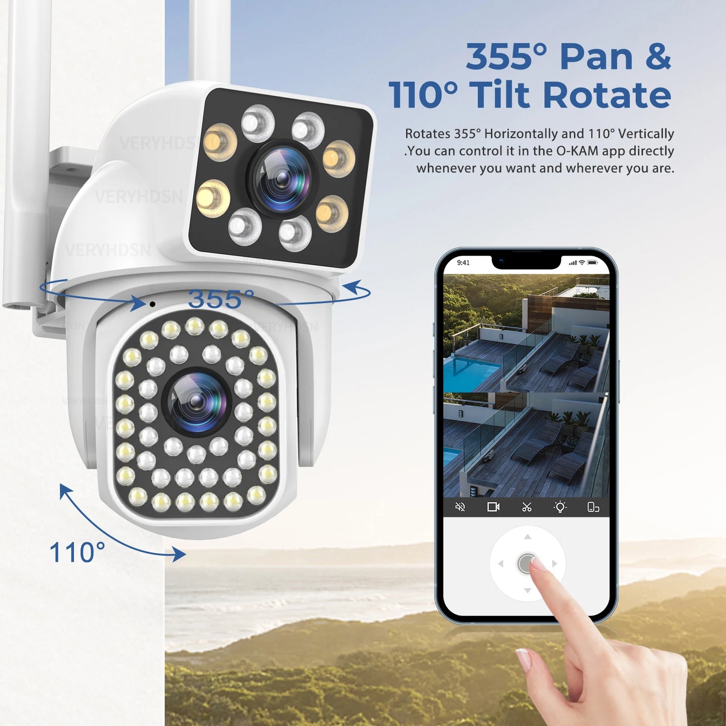 Survival Now™ 5G Wi-Fi Camera