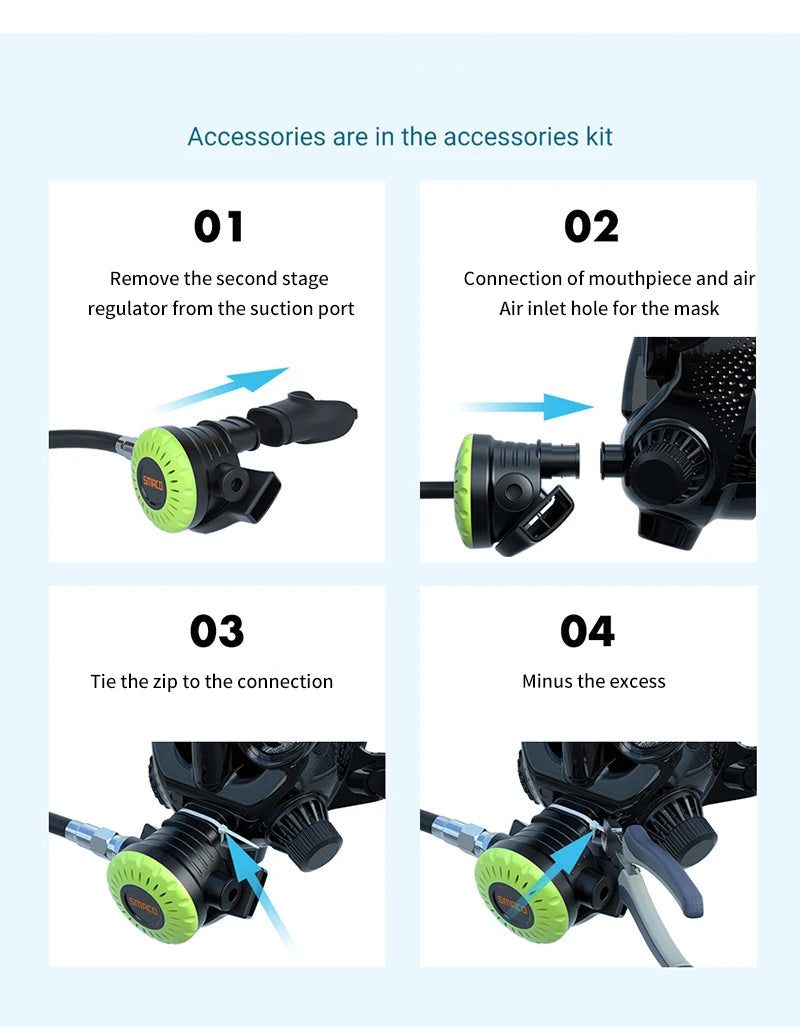 Survival Now™ Full Face Anti-Fog Snorkeling Mask