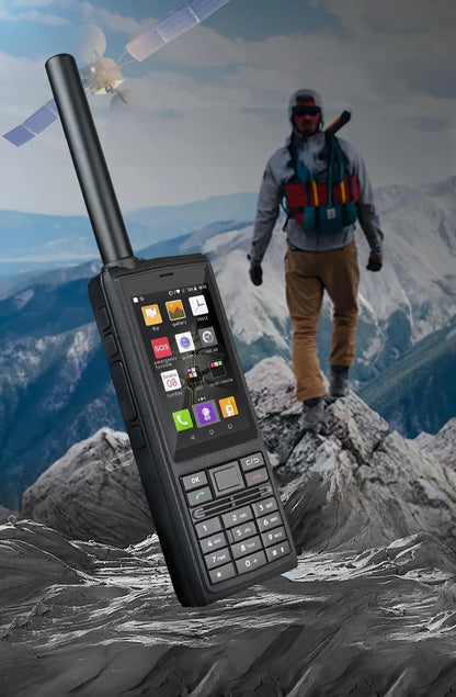Satellite Mobile Phone with GPS, PTT & IP68 Durability