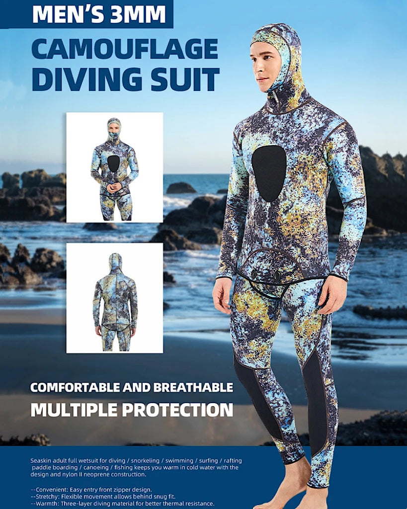 Survival Now™ 3MM Two-Piece Wetsuit