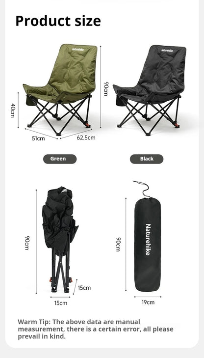 Survival Now™ High Back Moon Chair