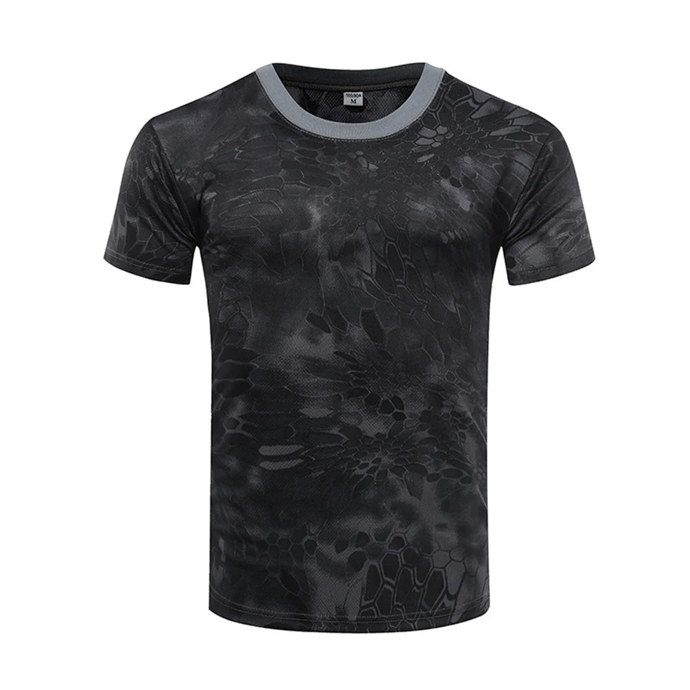 Survival Now™ Camouflage Tactical Shirt - Short Sleeve