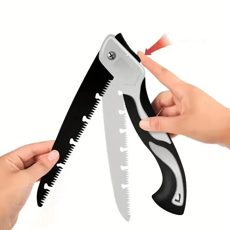 Folding Hand Saw, Compact, Heavy-Duty Outdoor Saw
