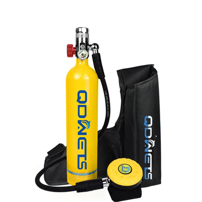 1L Mini Scuba Diving Tank, Refillable Oxygen Cylinder for Divers