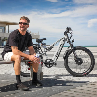 Survival Now™ 26-Inch Adult Electric Mountain Bike