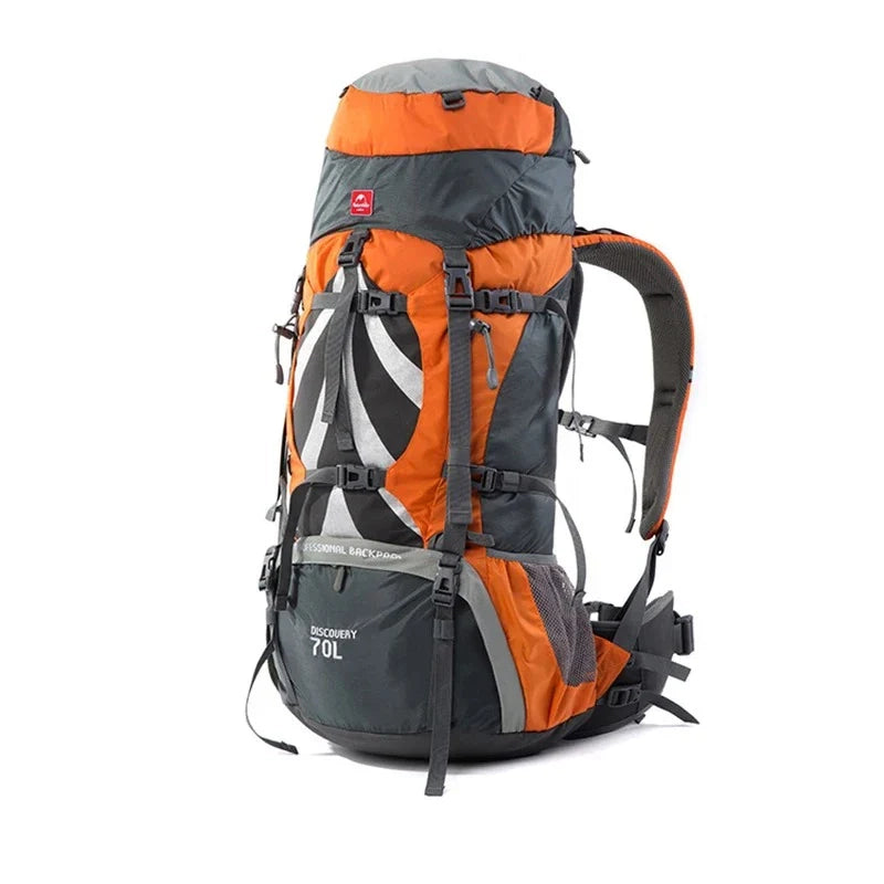 70L Camping Backpack with Rain Cover – Built for Comfort, Capacity & the Outdoors