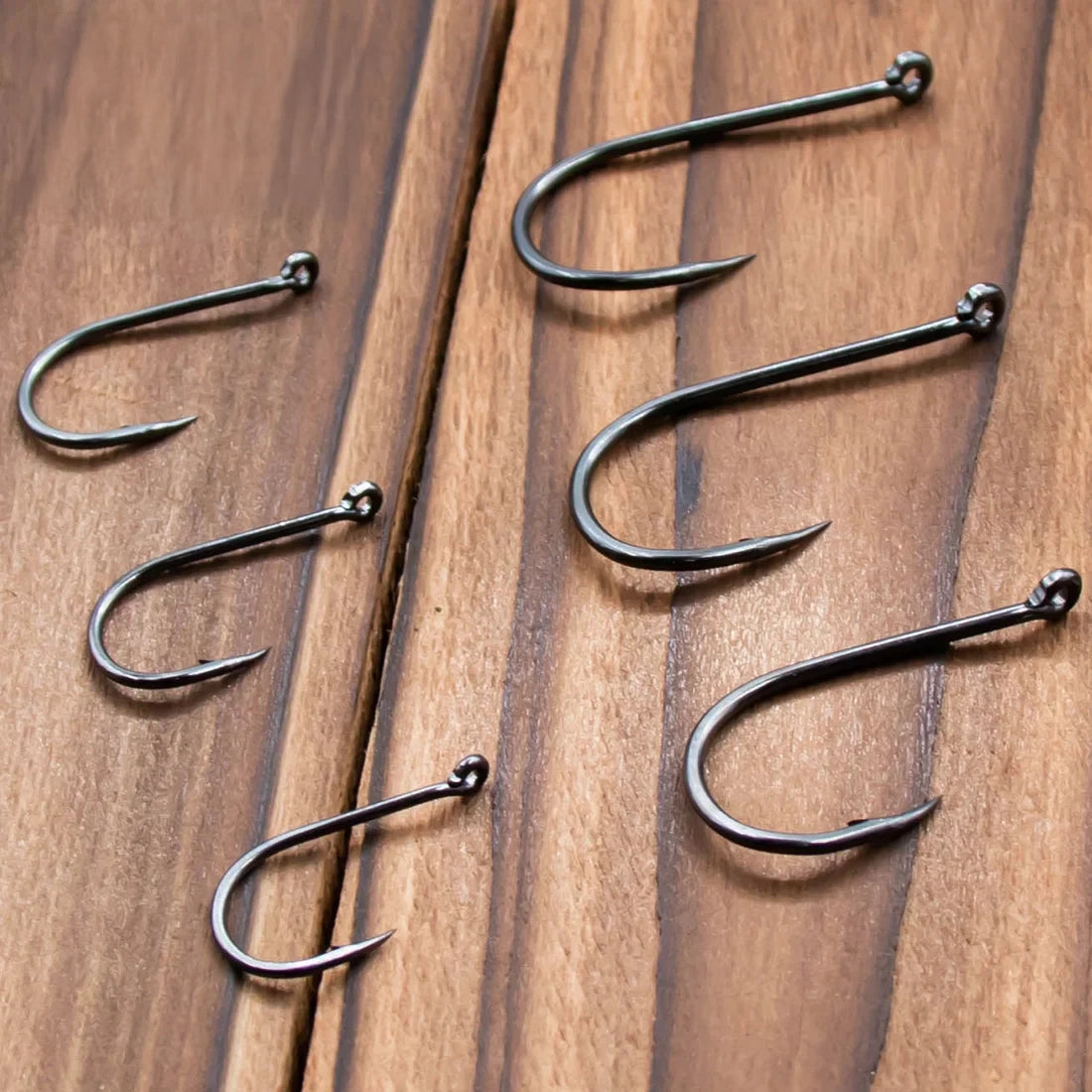 Octopus Beak Barbed Fishing Hooks – 50 or 100 Pack