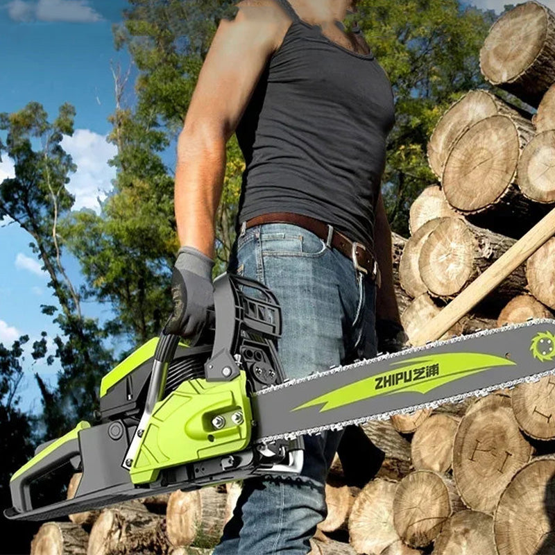 Powerful Gasoline Chainsaw – Heavy-Duty Four-Stroke Engine