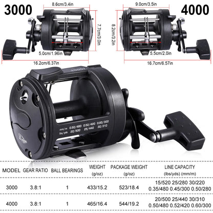 Survival Now™ Saltwater Fishing Reel
