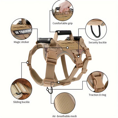 Survival Now™ Heavy-Duty Dog Tactical Harness