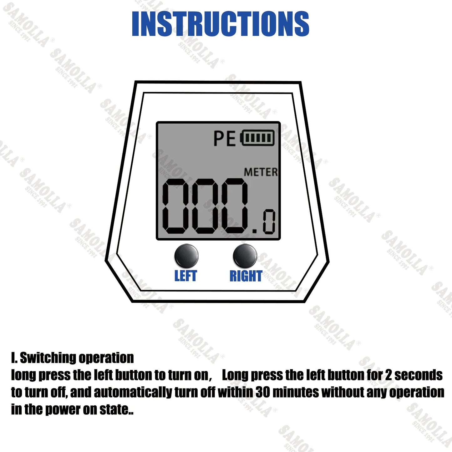 Survival Now™ Bait caster Fishing Reel with Electronic LED Display