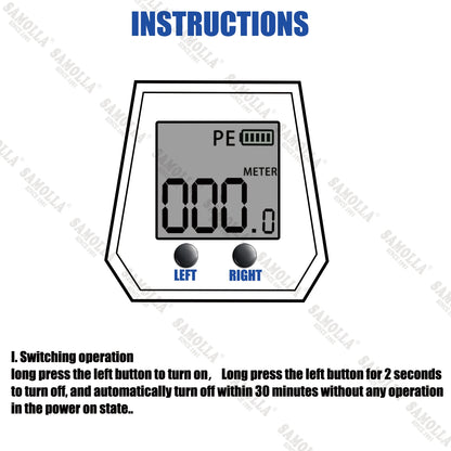 Survival Now™ Bait caster Fishing Reel with Electronic LED Display