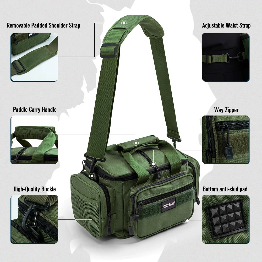 Survival Now™ Shoulder Crossbody Fishing Bag