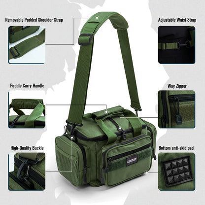 Survival Now™ Shoulder Crossbody Fishing Bag