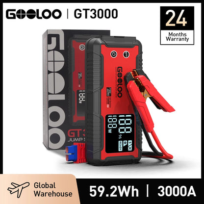 3000A Car Jump Starter Power Bank