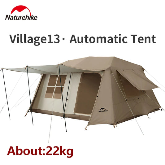 Spacious Glamping Cabin Tent for Camping