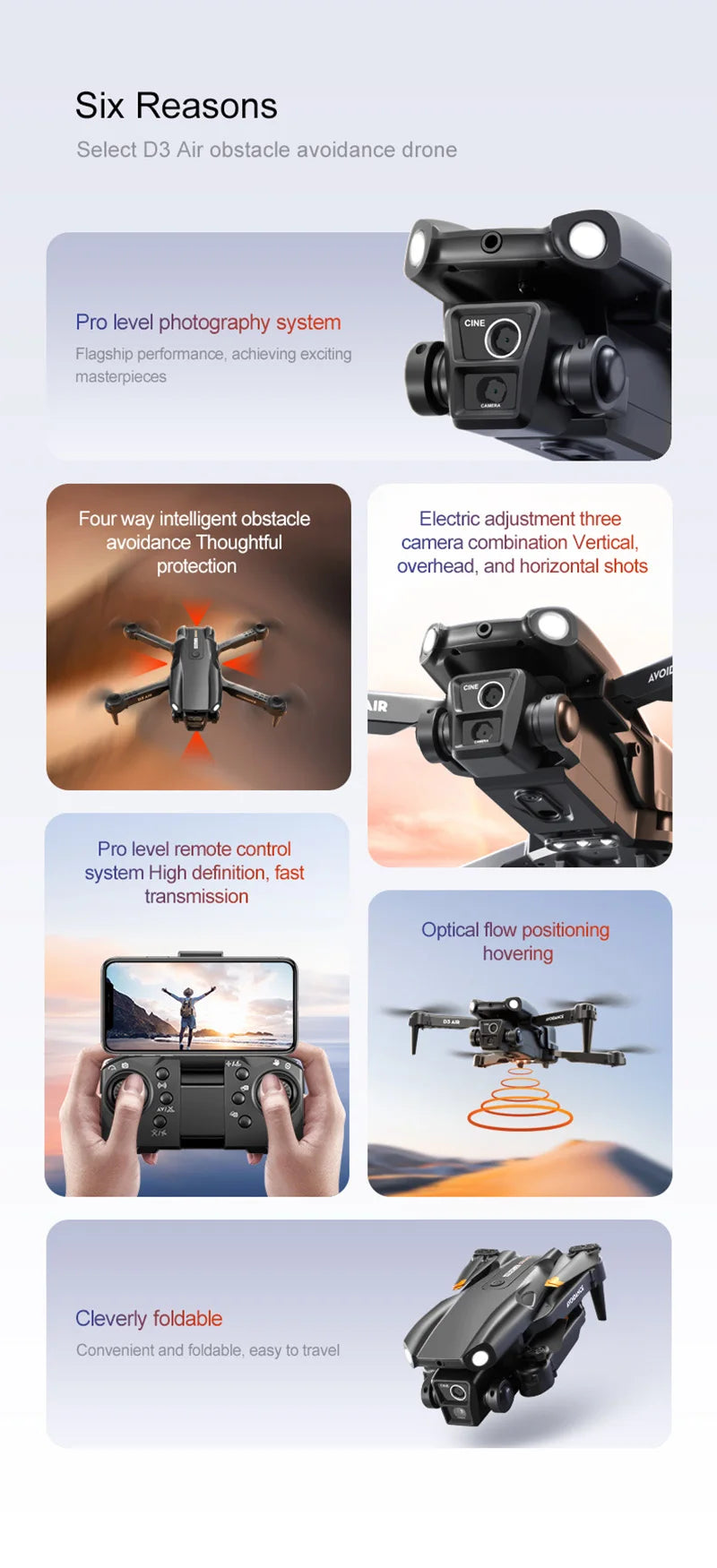 Survival Now™ D3 Air Drone