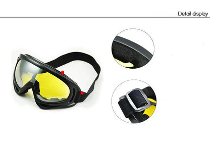 Survival Now™ Dirt Bike Goggles and Helmet Glasses
