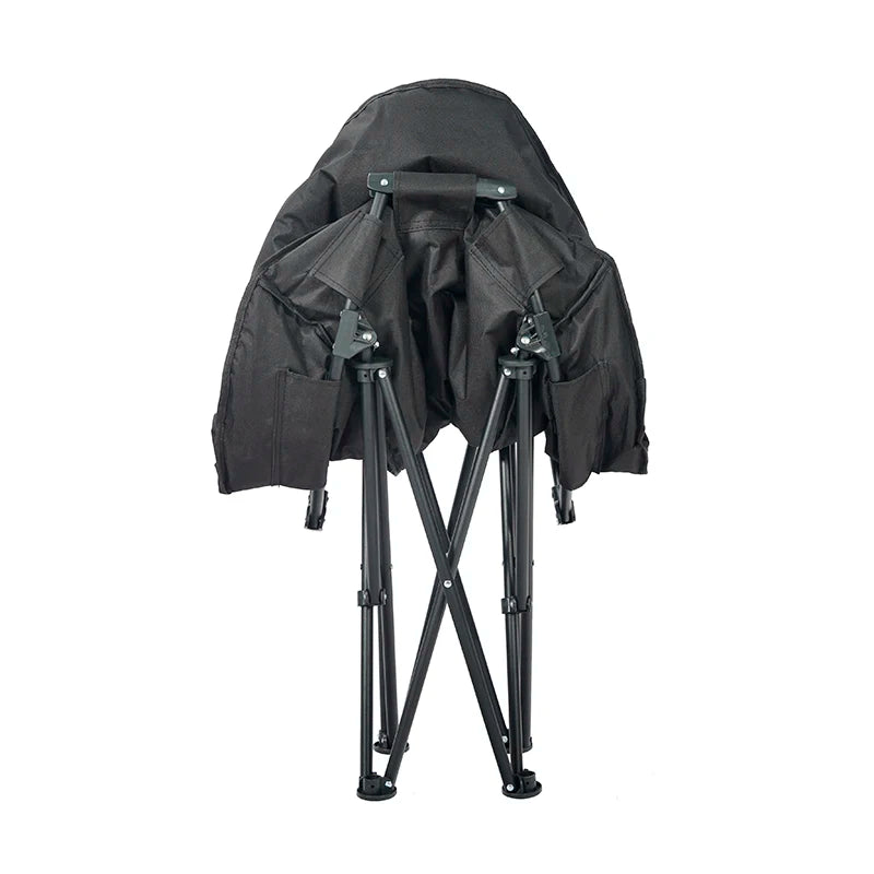 High-Quality Polyester Camping Folding Moon Chair, 600D