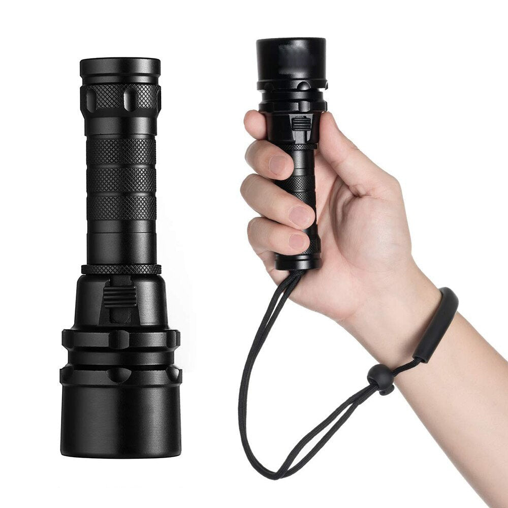 IP68 Professional Diving Flashlight, Waterproof