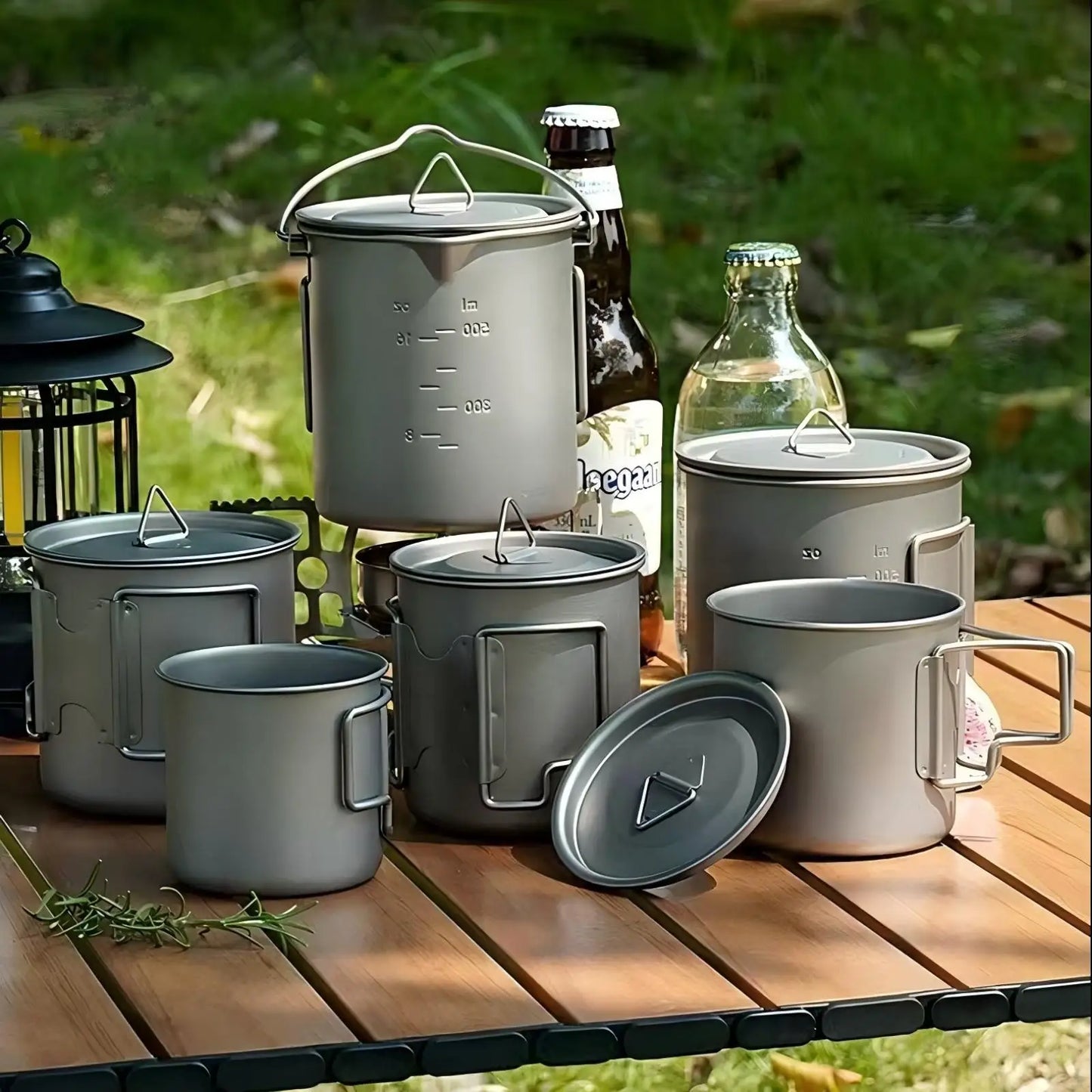 Survival Now™ Titanium Mug Portable Pot