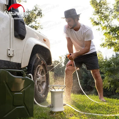 Survival Now™ Outdoor 2-In-1 Vehicle-Mounted Shower