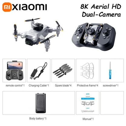 Mini V30 Drone – 8K Camera & Pro Flying