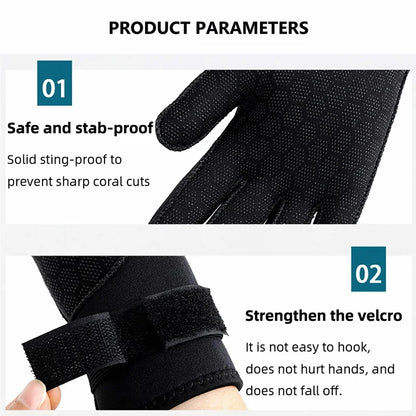 Survival Now™ 3mm Scuba Diving & Surfing Gloves