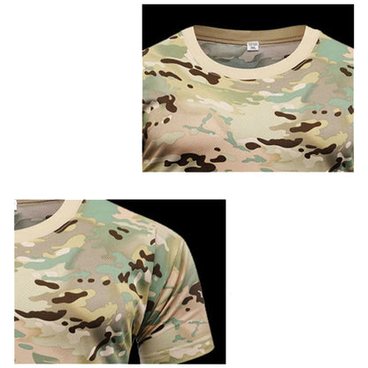 Survival Now™ Camouflage Tactical Shirt - Short Sleeve