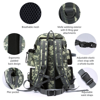 Survival Now™ Fishing Bag Tackle Backpack