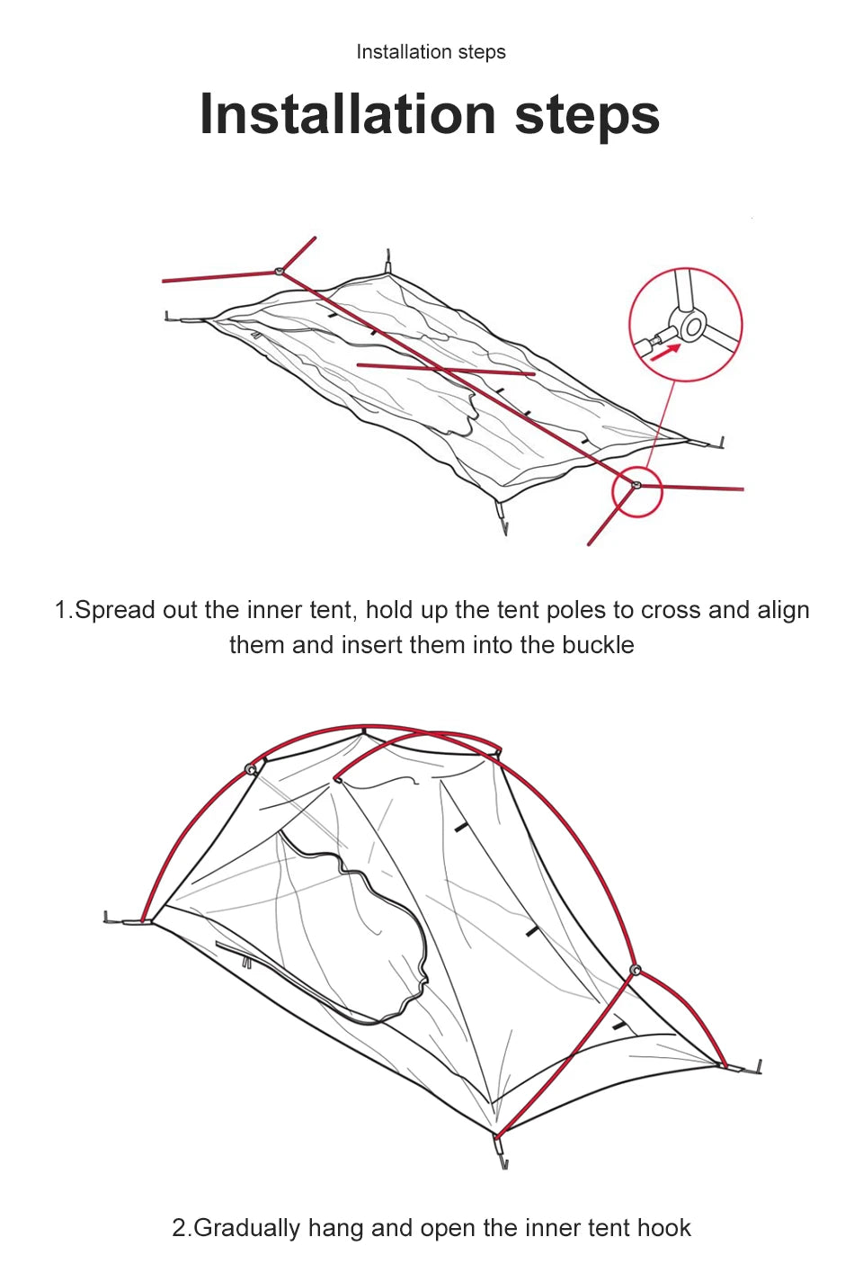 Survival Now™ Ultralight 20D Nylon Camping Tent