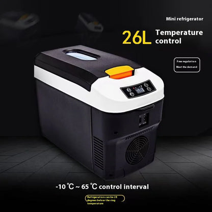 35L/26L Mini Refrigerator – Portable Cooling for Travel, Home & Outdoor Adventures