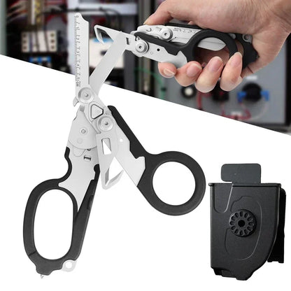 6-in-1 Foldable Emergency Medical Scissors