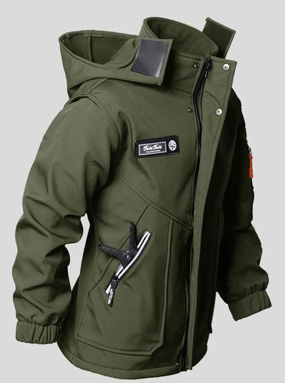 Survival Now™ Winter Velvet Thickened Jacket Suit for Men and Women