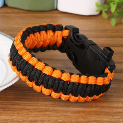 Survival Now™ Paracord Outdoor Survival Bracelet