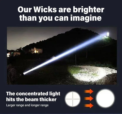 Survival Now™ LED Flashlights 5000LM Ultra Bright Tactical Light