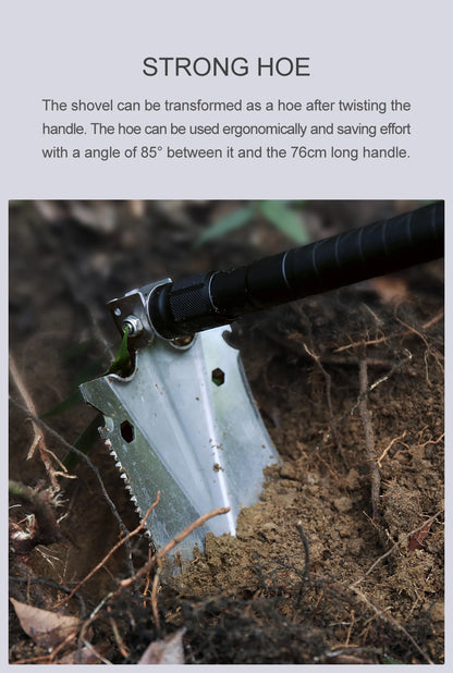 Survival Now™ Folding Multifunction Shovel