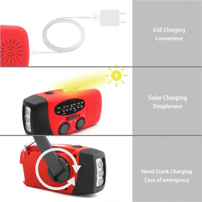Survival Now™ 2000mA Outdoor Emergency Radio