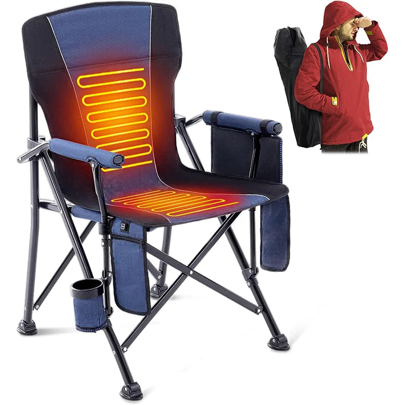 Survival Now™ Outdoor Folding Heated Chair