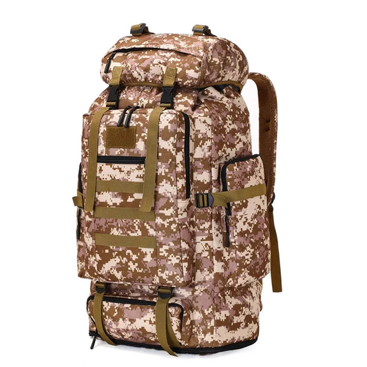 80L/100L Mountaineering Tactical Backpack – Built for Adventure, Designed for Extreme Performance