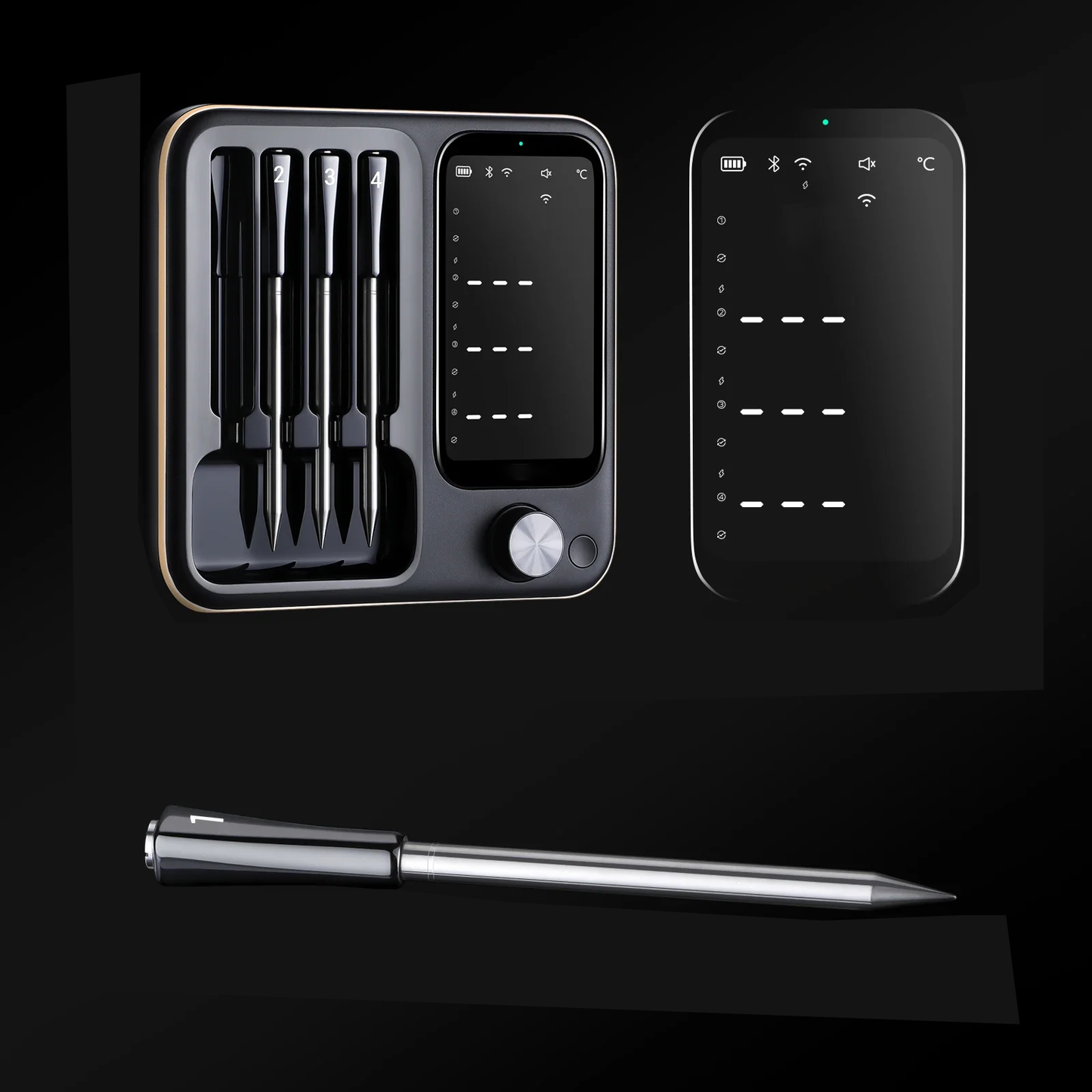 Meat Food Thermometer – Smart Wireless Cooking Made Easy