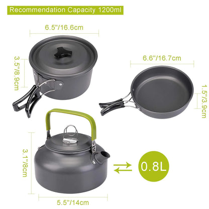 Survival Now™ Camping Cookware Kit
