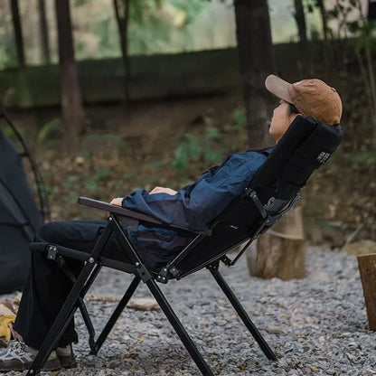 Adjustable Reclining Camping Chair – Tactical & Durable