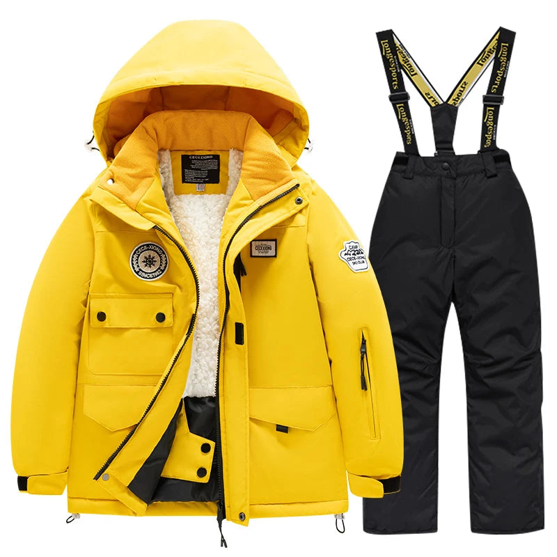 Children’s Ski Suit Set – Waterproof, Insulated Winter Gear for Boys and Girls