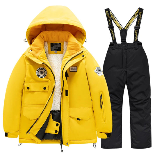 Children’s Ski Suit Set – Waterproof, Insulated Winter Gear for Boys and Girls