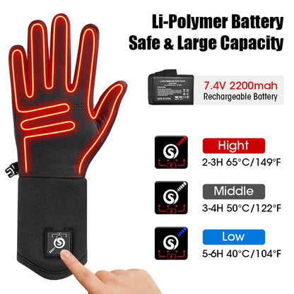 Survival Now™ Heated Glove Liners for Men and Women